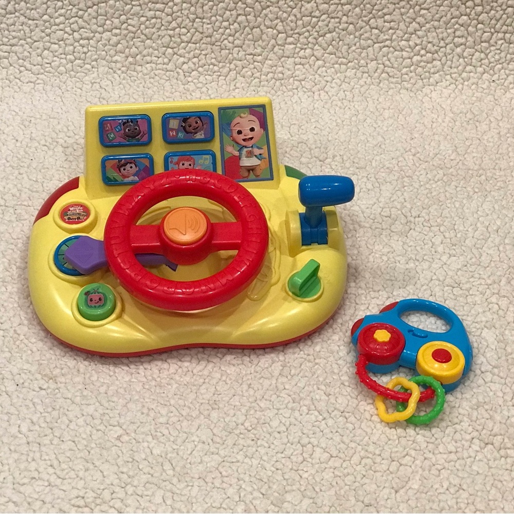 CoComelon Learning Steering Wheel & Car Shaped Rattle Toy
Educational Center Toy